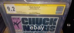 Chuck Norris Karate Kommandos #3 Marvel Comics Cgc 9.2 Signature Series