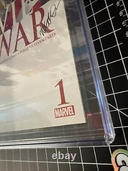 Civil War #1 Wizard World Michael Golden Variant CGC 9.8 2016 Signature Series