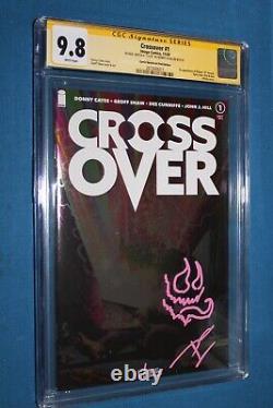 Crossover 1 CGC 9.8 Foil Signature Series 9.8 Signed & Sketch Donny Cates