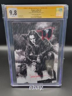 Crow Lethe 3 CGC Signature Series 9.8 Signed & Sketch by Mico Suayan