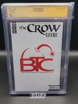 Crow Lethe 3 CGC Signature Series 9.8 Signed & Sketch by Mico Suayan