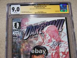 DAREDEVIL #10 CGC 9.0 2000 Signature Series Signed by Palmiotti & Quesada