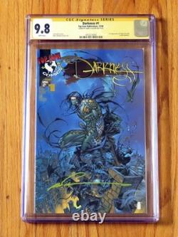 DARKNESS #1 CGC SS 9.8 NM/M 1996 Signature Series signed Marc Silvestri POP 28