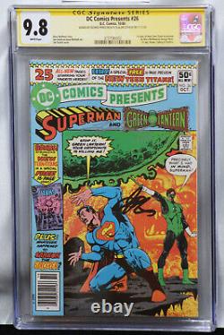DC Comics Presents #26 CGC-SS 9.8 ==Perez & Starlin==1980 Newstand 1st Cyborg==