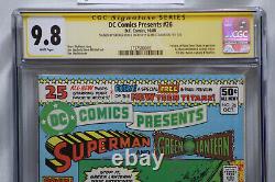 DC Comics Presents #26 CGC-SS 9.8 ==Perez & Starlin==1980 Newstand 1st Cyborg==