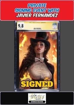 DC K. O. #3 Carla Cohen Cgc Ss 9.8 Javier Fernadez Private Signing Presale DC K. O. #3 Carla Cohen Cgc Ss 9.8 Javier Fernadez Private Signing Presale