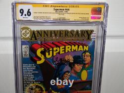 DC Superman Anniversary Issue #400 Cgc 9.6 Signature Series Miller, Simonson + 2