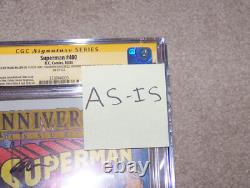 DC Superman Anniversary Issue #400 Cgc 9.6 Signature Series Miller, Simonson + 2