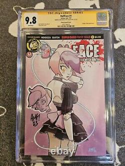 DOLLFACE #1? CGC 9.8 Signature Series? Sign & Sketch by Tony Fleecs? RARE