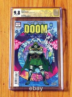 DOOM #1 CGC SS 9.8 Signature Series signed sketch Sanford Greene 1st Print Ptg