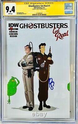 Dan Aykroyd Signed CGC Signature Series Graded 9.4 Ghostbusters Get Real #1
