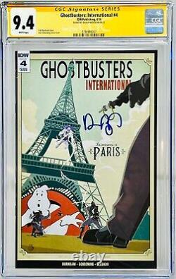 Dan Aykroyd Signed CGC Signature Series Graded 9.4 Ghostbusters International #4