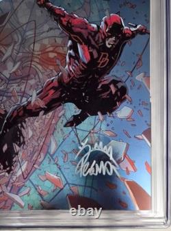 Daredevil #1 Cgc 9.6 Ss Signed Ryan Stegman Foil Variant Cover Very Rare