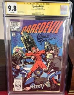 Daredevil #195 Signature Series Cgc 9.8 Klaus Jansen Cover Signed