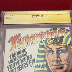 Daredevil #195 Signature Series Cgc 9.8 Klaus Jansen Cover Signed
