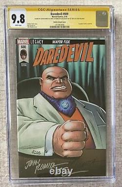 Daredevil #600 CGC 9.8 Signature Series John Romita & Chris Sotomayor