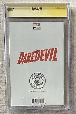 Daredevil #600 CGC 9.8 Signature Series John Romita & Chris Sotomayor