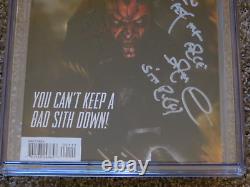 Dark Horse/CGC Signature SeriesStar WarsDarth Maul #1/2014 Signed by Ray Park