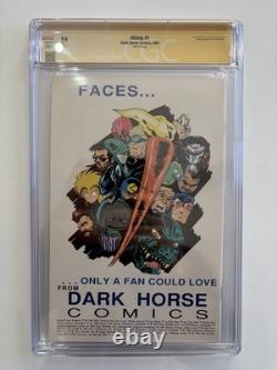 Dark Horse Comics Aliens #1 CGC 9.0 Signature Series Fifth Print Signed 1989