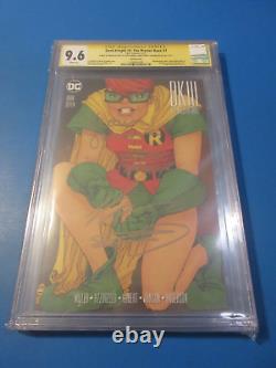 Dark Knight III Master Race #7 CGC 9.6 NM+ Gorgeous Gem Signature Series x4 Wow