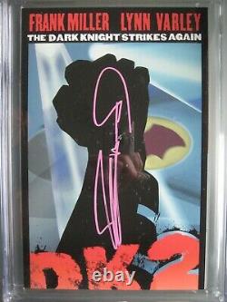 Dark Knight Strikes Again #1 CGC 9.8 WP SS Signed Frank Miller 1st Catgirl