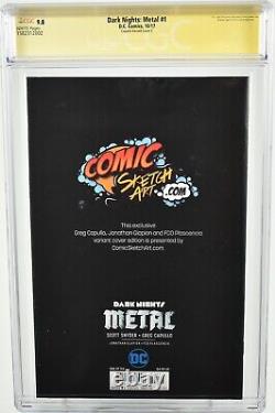 Dark Nights Metal #1 2017 CGC 9.8 Signature Series Greg Capullo & Scott Snyder