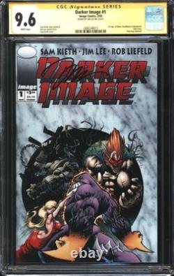 Darker Image (1993) #1 CGC Signature Series 9.6 NM+ Signed Jim Lee