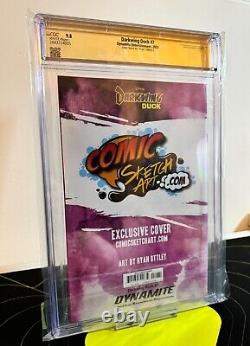 Darkwing Duck 7 SIGNED BY STEGMAN, OTTLEY, & JOCK SDCC CGC SIGNATURE SERIES