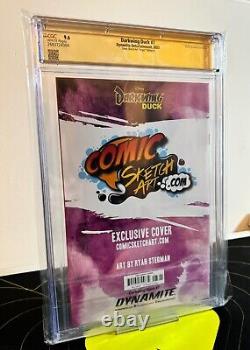 Darkwing Duck 7 SIGNED BY STEGMAN, OTTLEY, & JOCK SDCC CGC SIGNATURE SERIES