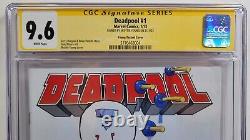 Deadpool #1 CGC 9.6 Signature Series by Skottie Young. Marvel Comics 2013