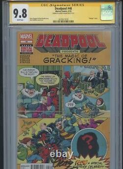 Deadpool #40 2015 CGC Signature Series 9.8 (Vintage Cover)