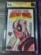 Deadpool Skech By Esau & Issac Escorza Cgc Ss Signature Series 9.6. 1 Of A Kind