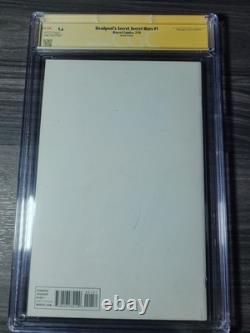 Deadpool Skech by Esau & Issac Escorza CGC SS Signature Series 9.6. 1 OF A KIND