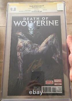 Death of Wolverine #4 CGC 9.8 Signature Signed STAN LEE On Release 1st Day Issue