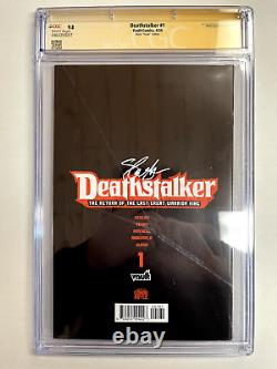 Deathstalker #1 Boyle Virgin Edition CGC Signature Series 9.8 Signed By Slash