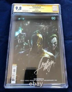 Deathstroke #36 Mattina Variant CGC Signature Series 9.8 Signed at NYCC