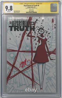 Department of Truth #8 Skottie Young Variant Cover CGC Signature Series 9.8