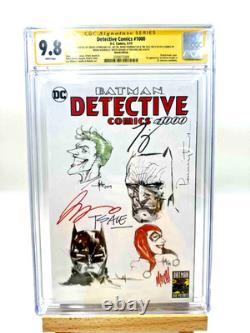Detective Comics #1000 CGC Signature Series 9.8 (Sketch Edition) read desc