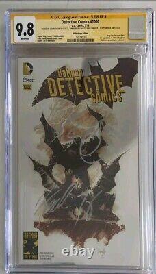 Detective Comics #1000 Foil Var Cgc Ss 9.8 Signed, Capullo Tomasi