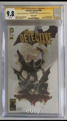 Detective Comics #1000 Foil Var Cgc Ss 9.8 Signed, Capullo Tomasi