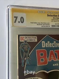 Detective Comics #413 CGC SS 7.0F/VF OWithWHT PagesNeal Adams Signature Series