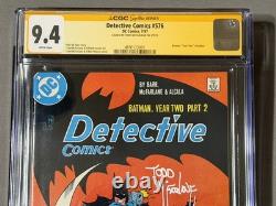 Detective Comics #576 CGC 9.4 Signature Series Signed by Todd McFarlane
