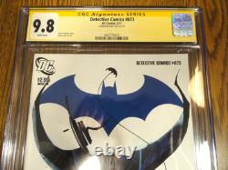Detective Comics #873 RARE Jock Signature Series CGC 9.8 SS 1st Print Batman DC