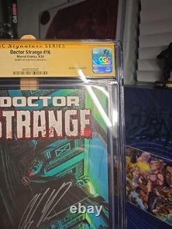 Doctor Strange 16 Lgy 442 Signed & Cover Alex Ross Cgc Signature Series 9.8