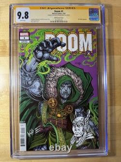 Doom #1 (2024) CGC 9.8 CGC 9.8 Signature Series Wolf Variant Cover WithThor Sketch