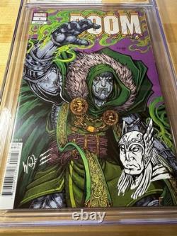 Doom #1 (2024) CGC 9.8 CGC 9.8 Signature Series Wolf Variant Cover WithThor Sketch