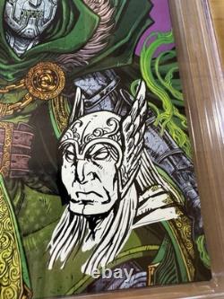 Doom #1 (2024) CGC 9.8 CGC 9.8 Signature Series Wolf Variant Cover WithThor Sketch