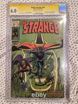 Dr. Strange #178 SS Stan Lee Cracked Case CGC 6.0
