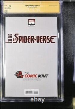 Edge of Spider-Verse #1 CGC SS 9.8 Signed By Nicoletta Baldari COA 4/600