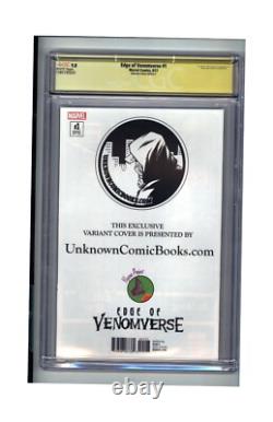 Edge of Venomverse #1 2017 CGC Signature Series 9.8 (Unknown Comics Edition C)